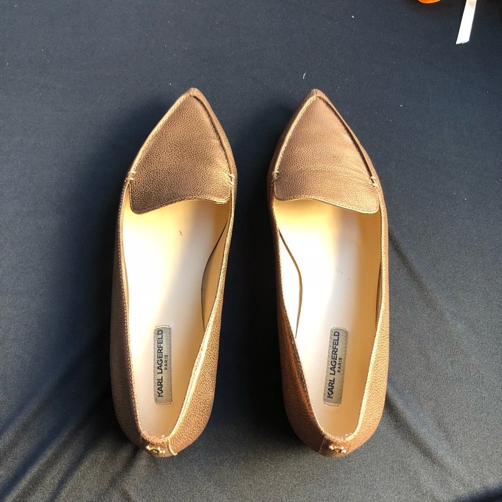 Karl Lagerfeld flats